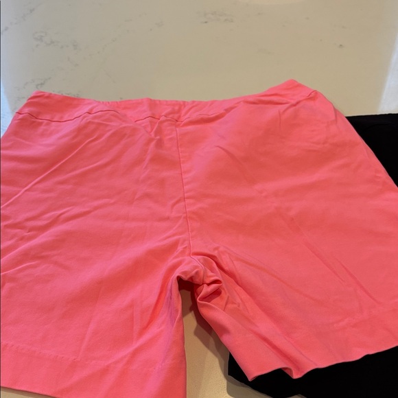 Lulu-B Women's Black and Pink Shorts Set - Picture 6 of 8